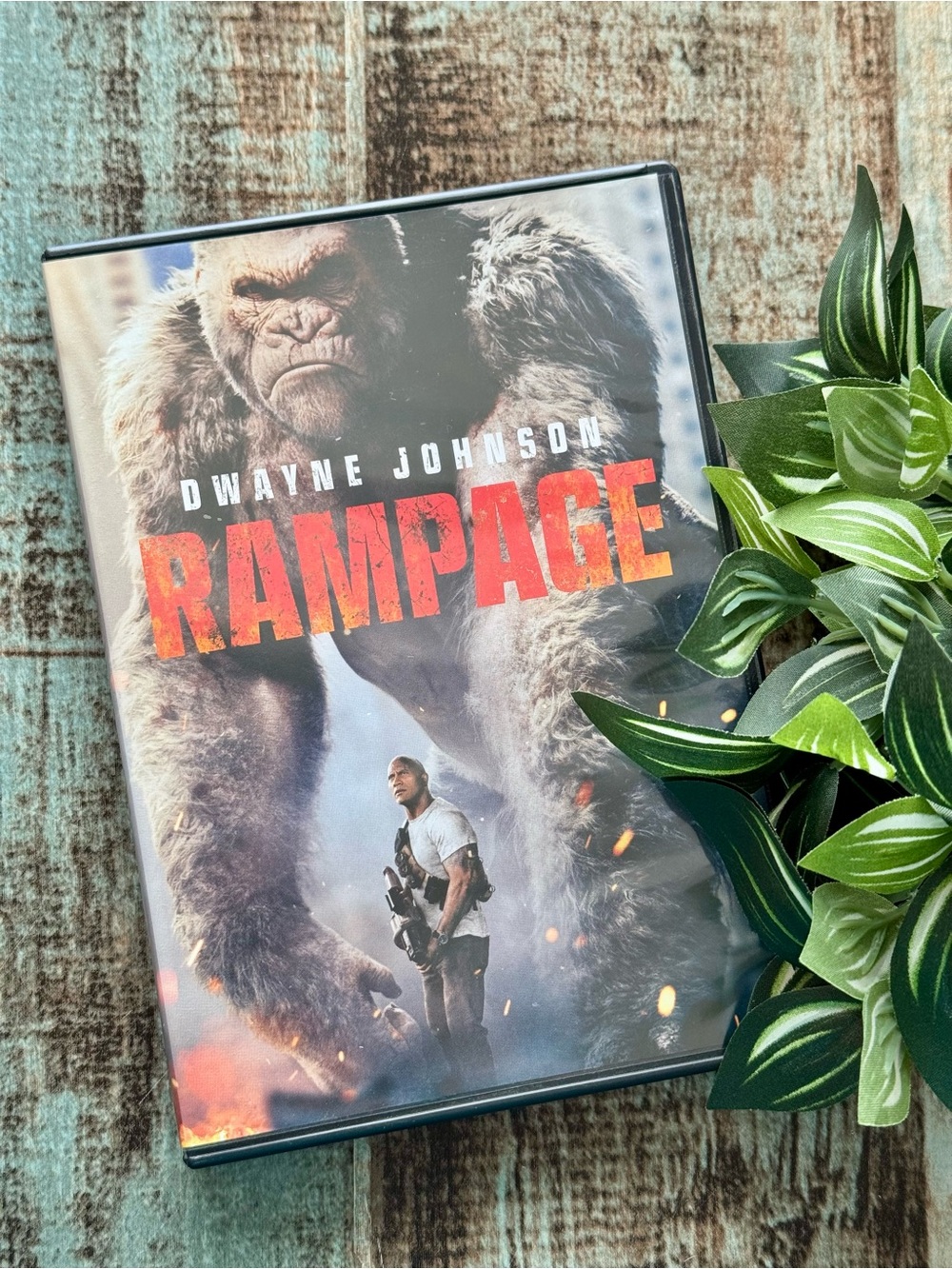 2018 “Rampage” Movie on DVD